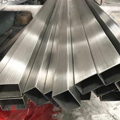 Tubo quadrado de aço sem costura 321