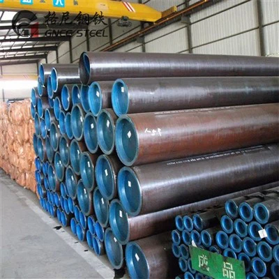 Tubo de aço carbono 09Mn2V sem costura