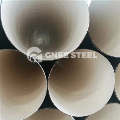 Tubo de aço soldado em espiral revestido com Pe de alta resistência HSAW